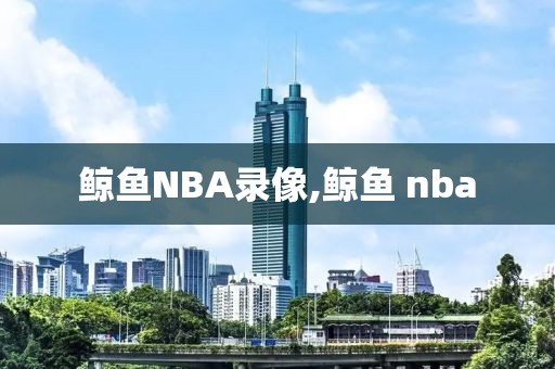 鲸鱼NBA录像,鲸鱼 nba