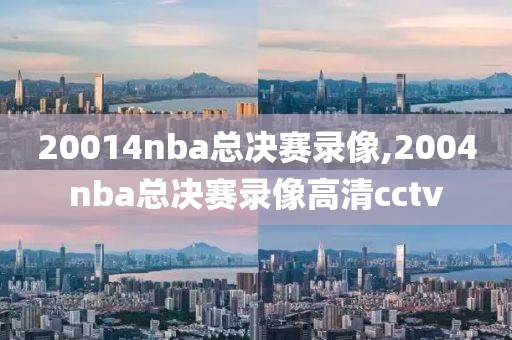 20014nba总决赛录像,2004nba总决赛录像高清cctv