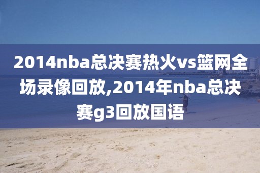 2014nba总决赛热火vs篮网全场录像回放,2014年nba总决赛g3回放国语