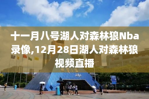 十一月八号湖人对森林狼Nba录像,12月28日湖人对森林狼视频直播