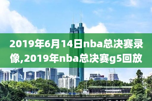 2019年6月14日nba总决赛录像,2019年nba总决赛g5回放