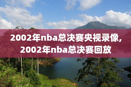 2002年nba总决赛央视录像,2002年nba总决赛回放