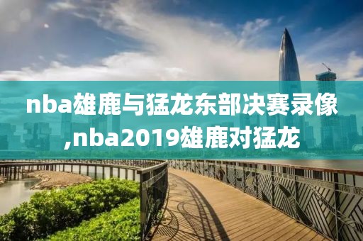 nba雄鹿与猛龙东部决赛录像,nba2019雄鹿对猛龙