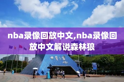 nba录像回放中文,nba录像回放中文解说森林狼