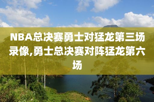 NBA总决赛勇士对猛龙第三场录像,勇士总决赛对阵猛龙第六场