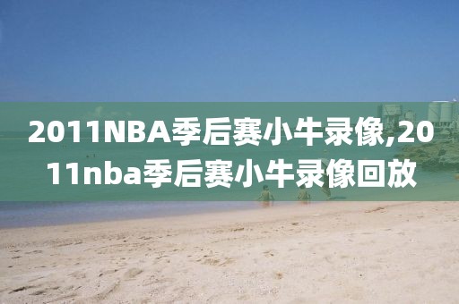 2011NBA季后赛小牛录像,2011nba季后赛小牛录像回放