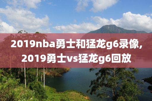 2019nba勇士和猛龙g6录像,2019勇士vs猛龙g6回放