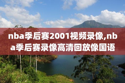 nba季后赛2001视频录像,nba季后赛录像高清回放像国语