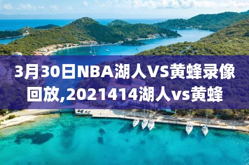 3月30日NBA湖人VS黄蜂录像回放,2021414湖人vs黄蜂