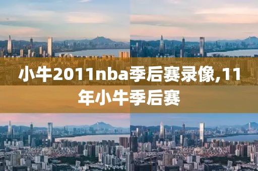 小牛2011nba季后赛录像,11年小牛季后赛